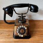 Antiek Koperen Telefoon met Draaischijf, Opknapper, Telecommunicatie, Vaste telefoons | Niet Draadloos, Ophalen of Verzenden, Gebruikt