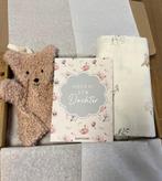 Geboorte baby? Brievenbus cadeau teddy pink of olive, Kinderen en Baby's, Kraamcadeaus en Geboorteborden, Ophalen of Verzenden