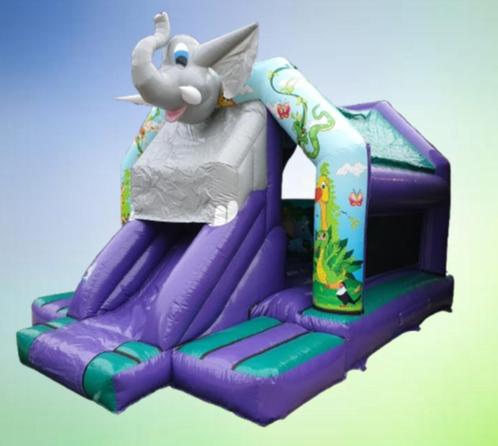 springkussen olifant huren Goirle - Berkel-Enschot - Tilburg, Kinderen en Baby's, Speelgoed | Buiten | Springkussens, Zo goed als nieuw