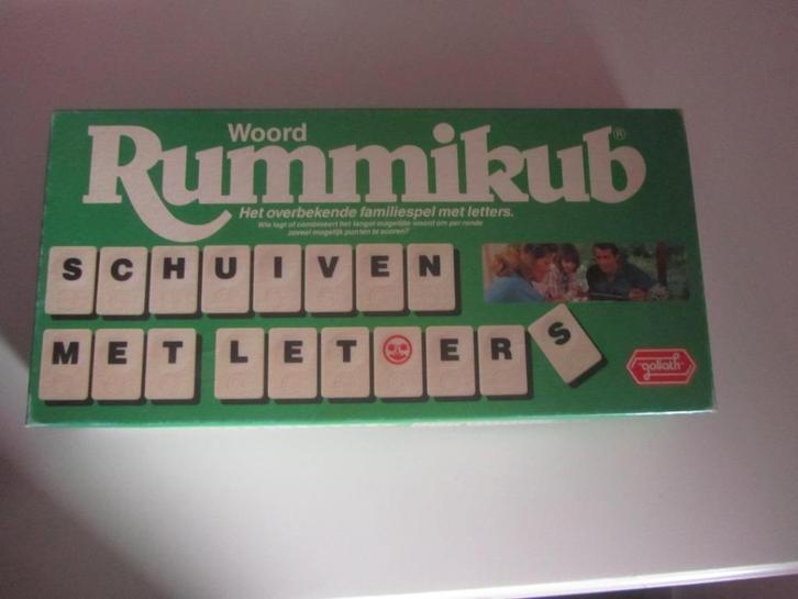 woord rummikub, Hobby en Vrije tijd, Gezelschapsspellen | Bordspellen, Nieuw, Drie of vier spelers, Ophalen of Verzenden