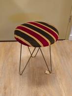 Vintage Hairpin Krukje Kruk Poef Stoeltje Jaren 50,60., Ophalen of Verzenden, Zo goed als nieuw, Nvt, Nvt
