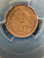 Cent 1896 UNC, Ophalen, Koningin Wilhelmina, 1 cent, Losse munt