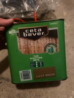 Ceta Bever Tuin Schutting Beits Lichtbruin - 2.5L (2/3 vol), Ophalen, Gebruikt, Bruin, Beits