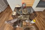 Hamsterkooi/hok met accessoires incl voer, Ophalen