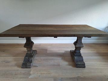 Kloostertafel landelijk sober 180 x 90 cm beschikbaar voor biedingen