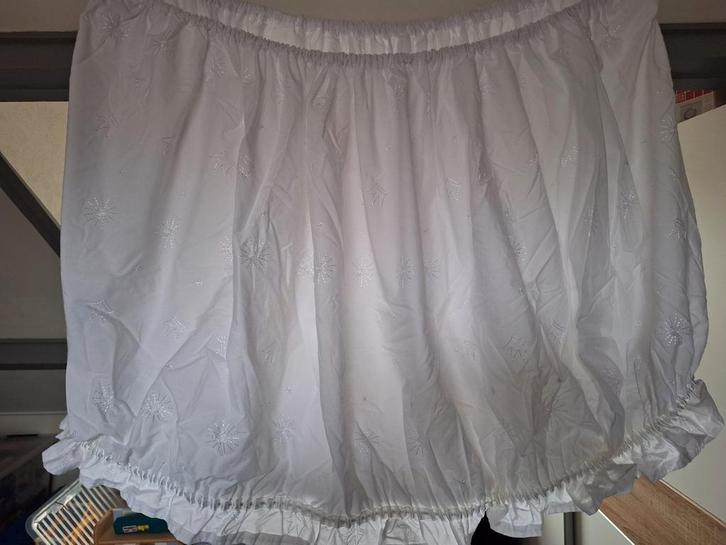 Wieg Bekleding Wit Sterren kroontje en witte sluier, Kinderen en Baby's, Babywiegjes en Ledikanten, Zo goed als nieuw, Overige typen