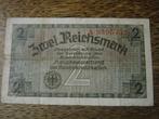 Nazi Duitsland Biljet 2 Mark ND (1940-1945) f04, Postzegels en Munten, Bankbiljetten | Europa | Niet-Eurobiljetten, Los biljet