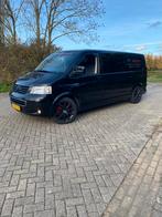 Volkswagen Transporter Bestel 2.5 D 96KW 2009, Auto's, Bestelauto's, Voorwielaandrijving, Stof, Volkswagen, Zwart