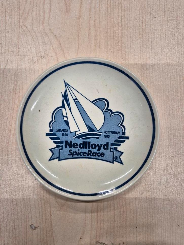 Nedlloyd Spice Race Bordje 1980 Goedewaagen WD-027, Antiek en Kunst, Antiek | Wandborden en Tegels, Ophalen of Verzenden
