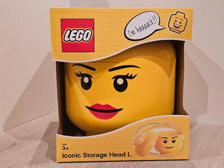 SINT-STUNT: LEGO 4032, Storage Head Large. GEEN VERZKSTN., Kinderen en Baby's, Speelgoed | Duplo en Lego, Nieuw, Lego, Complete set