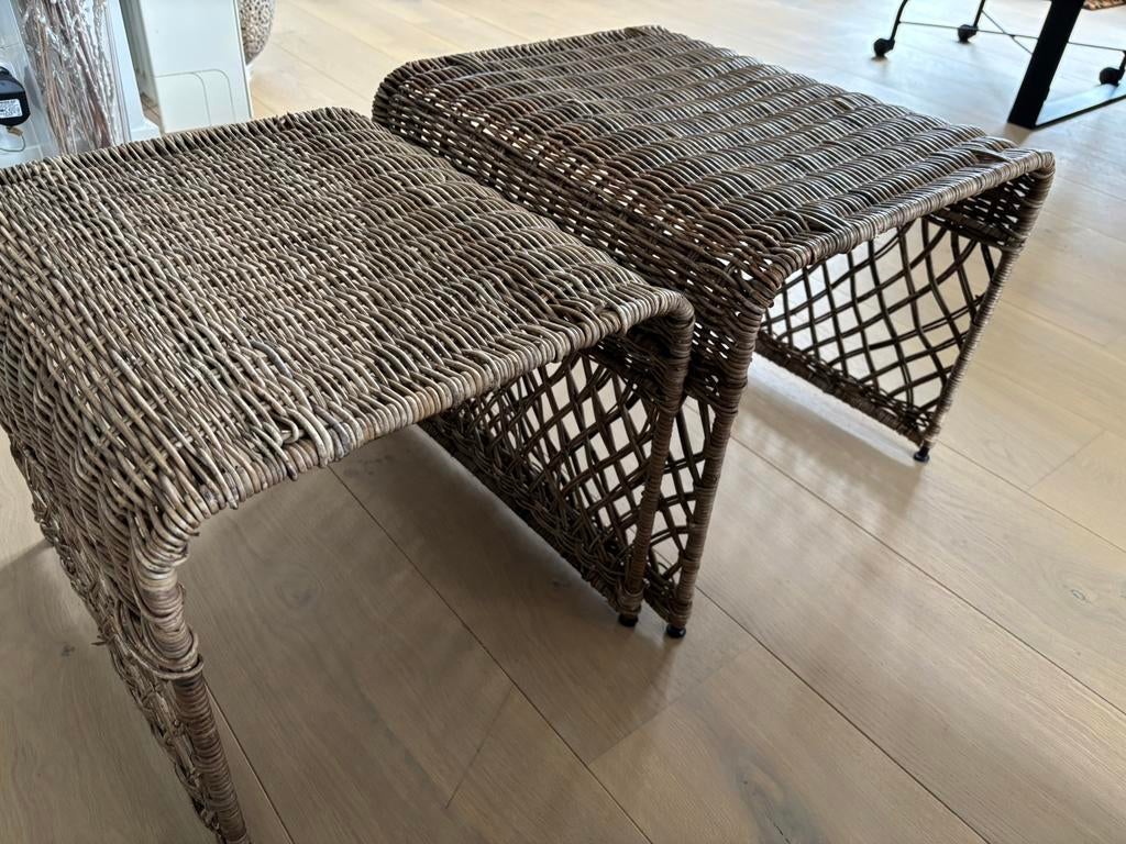 Riviera Maison bijzet tafels set (2 stuks), Ophalen, Zo goed als nieuw