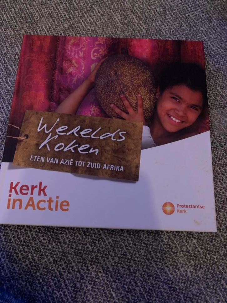 Werelds Koken - Kerk in Actie, Boeken, Kookboeken, Zo goed als nieuw, Hoofdgerechten, Afrika, Vegetarisch, Ophalen of Verzenden