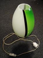 eglo lamp 90's groen, Ophalen, Zo goed als nieuw, Glas, Minder dan 50 cm