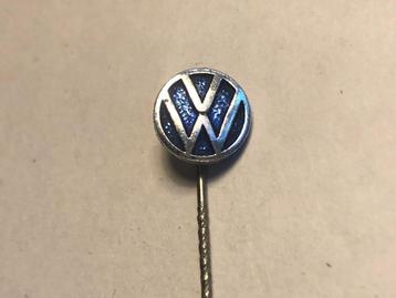 Metalen VW VOLKSWAGEN AUTOMERK Speld (Blauw/Aluminiumkleur). beschikbaar voor biedingen