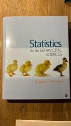 Statistics for the Behavioral Sciences - Privitera, Ophalen of Verzenden, Zo goed als nieuw