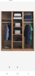 Ruime kledingkast met veel opbergruimte, Met deur(en), 150 tot 200 cm, Ophalen of Verzenden, Zo goed als nieuw