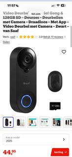 Video Deurbel Saaf, Ophalen of Verzenden, Gebruikt, Draadloos