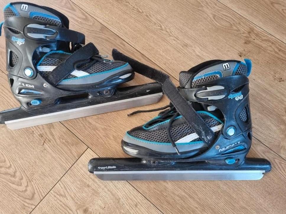 Nijdam verstelbare Noren schaatsen 34-37, Ophalen of Verzenden, Gebruikt, Noren, Nijdam