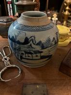 Antieke gemberpot, Antiek en Kunst, Antiek | Keramiek en Aardewerk, Ophalen of Verzenden