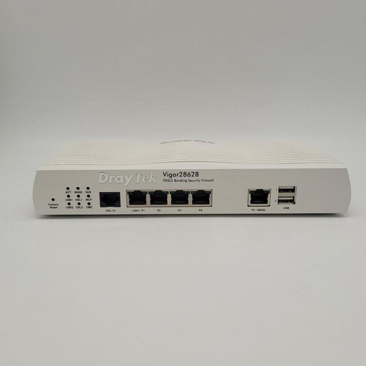 Draytek Vigor2862B Multifunctionele Router - In Nette Staat, Computers en Software, Netwerk switches, Zo goed als nieuw