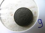 Halve Cent 1936 (nr 9), Postzegels en Munten, Munten | Nederland, Ophalen of Verzenden, Koningin Wilhelmina, Overige waardes, Losse munt
