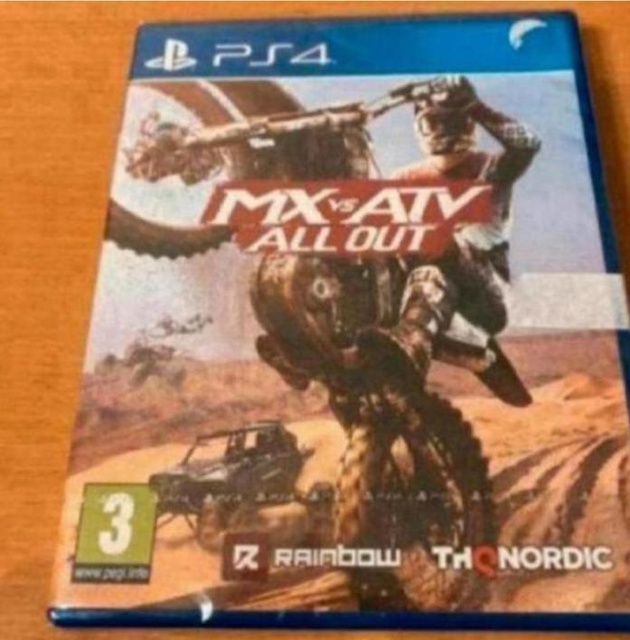 MX vs ATV all out (nieuw in seal), Spelcomputers en Games, Games | Sony PlayStation 4, Zo goed als nieuw, Muziek, 1 speler, Vanaf 3 jaar