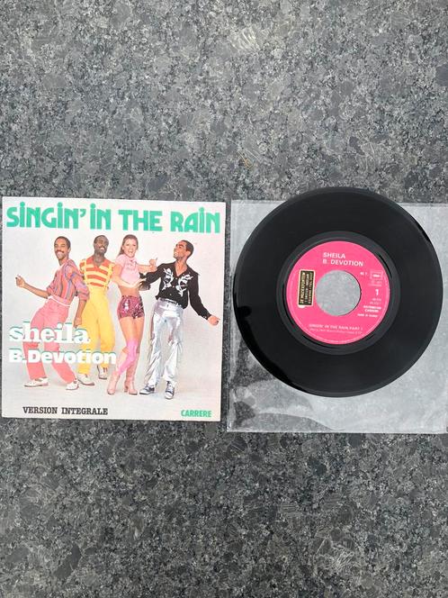 Sheila B.Devotion - Singin In The Rain (1977), Cd's en Dvd's, Vinyl Singles, Zo goed als nieuw, Pop, 7 inch, Ophalen of Verzenden