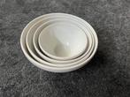 4 Boerenbont Nestschalen - V3, V4, V5, V6, Ophalen, Gebruikt, Porselein of Keramiek, Schaal