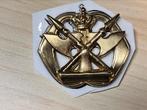 Baretembleem JURIDISCHE DIENST, Ophalen of Verzenden, Landmacht, Nederland, Embleem of Badge