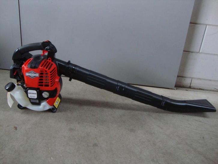 Dolmar 4 takt !! bladblazer weinig geluid makkelijk starten!, Tuin en Terras, Bladblazers, Nieuw, Handgedragen, Benzine, Met opvangzak
