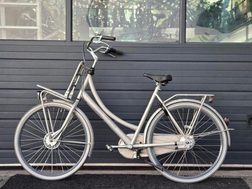 Cortina roots D57 grijs mat 7 vers, Fietsen en Brommers, Fietsen | Dames | Damesfietsen, Gebruikt, Overige merken, (Extra) lage instap