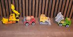 Houten Speelgoed Voertuigen Set, Ophalen of Verzenden, Zo goed als nieuw