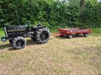 Aanhanger voor mini tractor Top gebouwd, Ophalen of Verzenden, Glastuinbouw, Grondbewerking