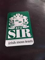 Sticker 4711, SIR, Irish moss team, Verzamelen, Ophalen of Verzenden, Zo goed als nieuw