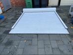 zwaar wit electrisch heroal rolluik br 2.41x 2.36,5 mtr hoog, Ophalen, Gebruikt, 200 cm of meer, Wit