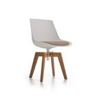 stoelen, Hout, Wit, Ophalen of Verzenden, Zo goed als nieuw