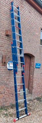 Altrex 3x9 tredes professionele reform (schuif) ladder, Ophalen, 4 meter of meer