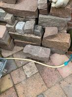 Basalt Blokken / Klinkers, Tuin en Terras, Ophalen, Gebruikt, Klinkers, Natuursteen