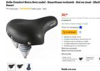 Bike saddle, Ophalen, Gebruikt