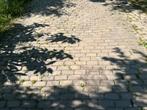 + - 25m2 oude gebakken bestrating /  10 duimers / dikformaat, Tuin en Terras, Tegels en Klinkers, Ophalen, Gebruikt, Klinkers
