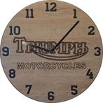 Themaklok met een Triumph motor logo, Huis en Inrichting, Nieuw, Ophalen of Verzenden