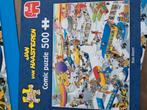 Jan van haasteren 500 stukjes busy airport, Ophalen, 500 t/m 1500 stukjes, Zo goed als nieuw, Legpuzzel