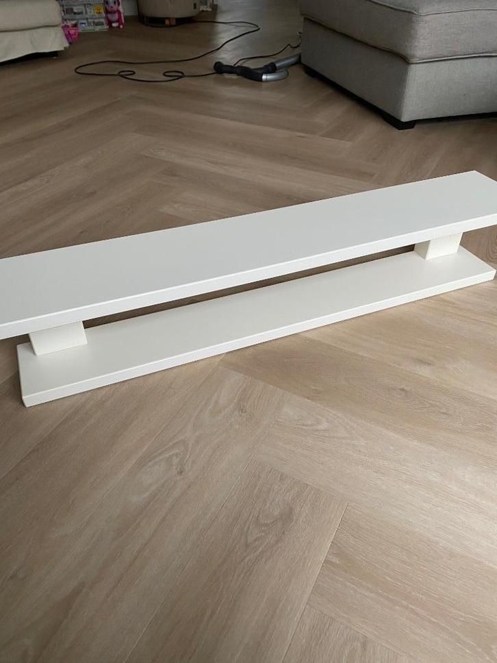 Mooi wandrek - Wandplank TWF Wit ZGAN, Kinderen en Baby's, Kinderkamer | Commodes en Kasten, Zo goed als nieuw, 105 cm of meer