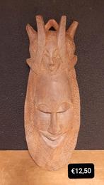 groot houten masker, Ophalen of Verzenden