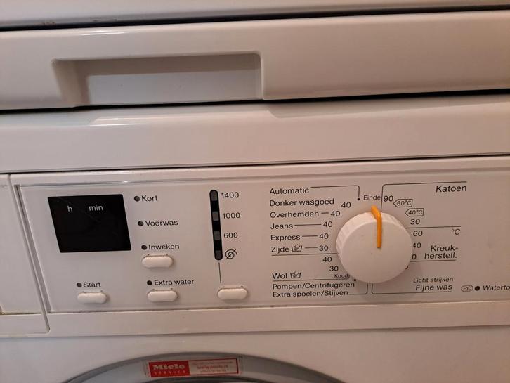 Miele Wasmachine - Zeer Goede Staat, Witgoed en Apparatuur, Wasmachines, Zo goed als nieuw, Voorlader, 6 tot 8 kg, 85 tot 90 cm
