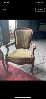 Antiek Salon Set - Bank & Stoelen, Antiek en Kunst, Ophalen of Verzenden
