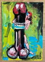 Origineel kunstwerk Peter Klashorst Cohiba, Antiek en Kunst, Kunst | Schilderijen | Modern, Ophalen of Verzenden