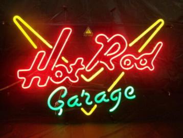 Hot Rod / Muscle car garage en veel andere mooie USA neons  beschikbaar voor biedingen