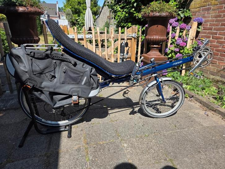 Ligfiets Challenge Focus met Ortlieb fietstas!, Fietsen en Brommers, Fietsen | Ligfietsen, Gebruikt, Ophalen