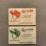 2x Suikerzakjes Leger des Heils Zaandam, Ophalen of Verzenden, Gebruikt, Overige typen, Christendom | Protestants